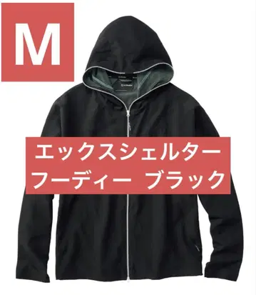 M 엑스 쉘터 더위 후디 블랙 워크맨 블랙