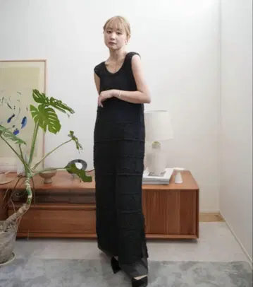 새상품 Bab 크로셰 원피스 롱 원피스 S