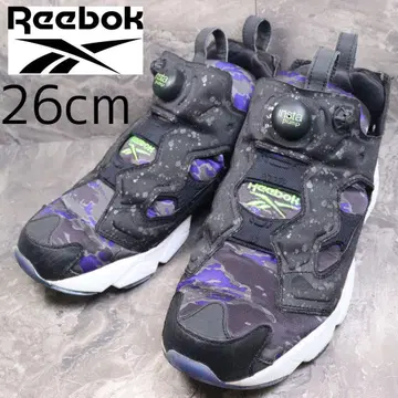 새상품급 리복 Reebok 펌프 퓨리 블랙 카모플라쥬 26 스니커즈