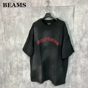 BEAMS 빈티지 칼리지 티셔츠 L