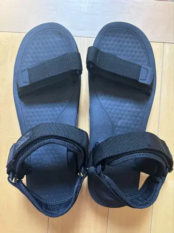 오리엔탈 트래픽 ORTR 블랙 스포츠 샌들 27.5cm