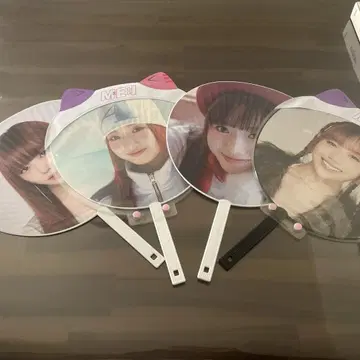 ME:I 시미즈 케이코 부채 4개 세트