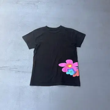00s goodenough 플라워 프린트 우라하라 반팔 티셔츠 티셔츠