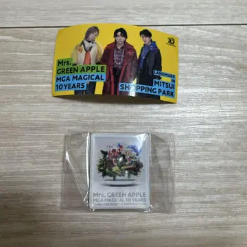 새상품 Mrs. GREEN APPLE 가챠 10주년 마그넷