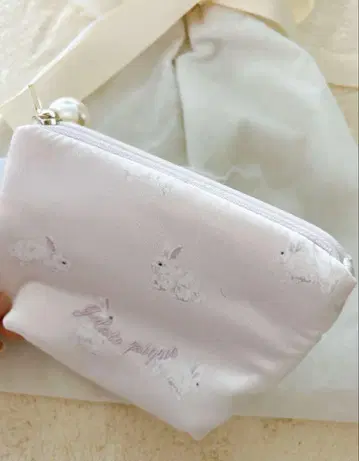 젤라또피케 LADUREE PIQUE 토끼 패턴 파우치