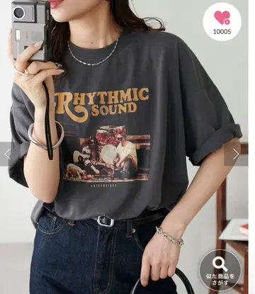 DISCOAT 디스코트 피그먼트 모듬 락 티셔츠