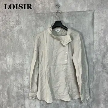 LOISIR 로아지르 코튼 실크 앤티크 블라우스