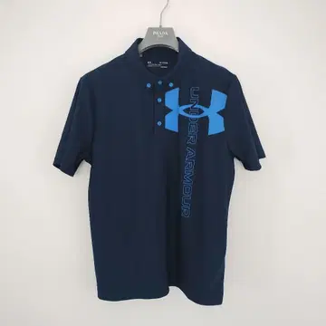 언더아머 버튼 다운 셔츠 XL 사이즈 네이비