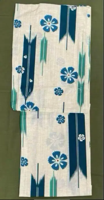 고급 면 린넨 유카타 야바 나데시코 한정판 대특가