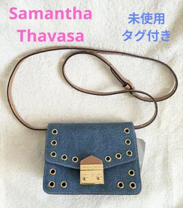 SamanthaThavasa] 미사용 택 포함 데님 미니 숄더백