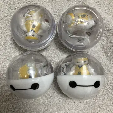 베이맥스 캡슐 토이 4개 세트 (농구)