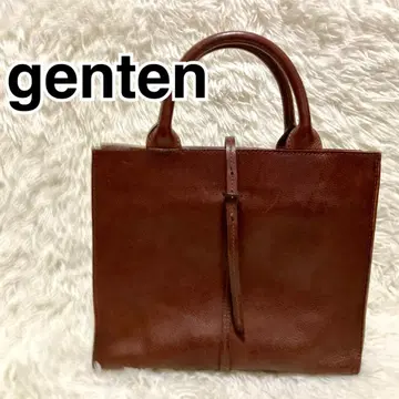 genten 겐텐 토트백 토스카 가죽 TOSCA 핸드백
