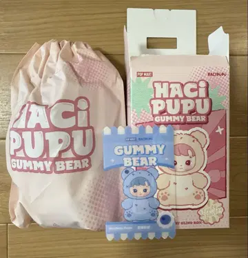 POPMART 하치푸 구미 베어 블루베리