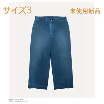 25AW A.presse 빈티지 워크 팬츠