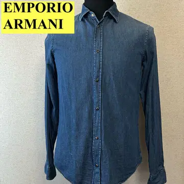 EMPORIOARMANI 엠포리오 아르마니 데님 셔츠