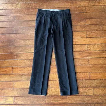 Eddie bauer 린넨 슬랙스 w32 블랙