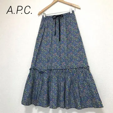 아페쎄(A.P.C.) 아페쎄 꽃무늬 티어드 롱 스커트