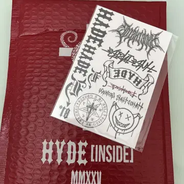 HYDE 페스티벌 굿즈 2025 타투 스티커