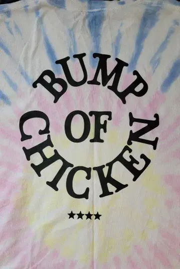 BUMP OF CHICKEN 타이다이 컬러 티셔츠 XL 사이즈