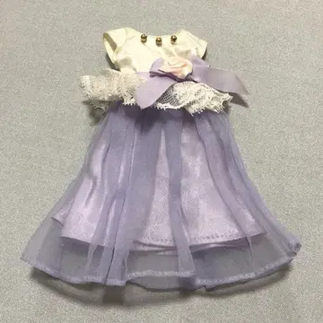 리카짱 인형 드레스 보라색 타카라토미