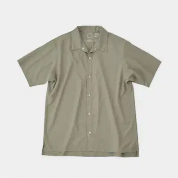 Bamboo Short Sleeve Shirt olive 아쉬 MEN