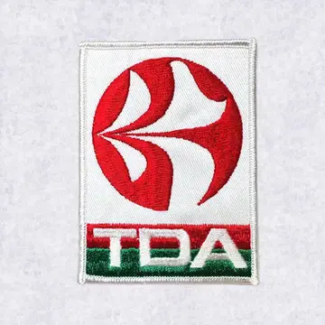 TDA 동아 국내 항공 빈티지 자수 로고 와펜