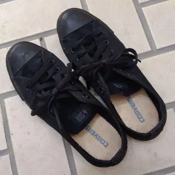 CONVERSE ALL STAR 블랙 스니커즈 24.5