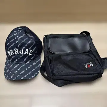 VAN JAC 네이비 메쉬 캡 VAN JAC 숄더백