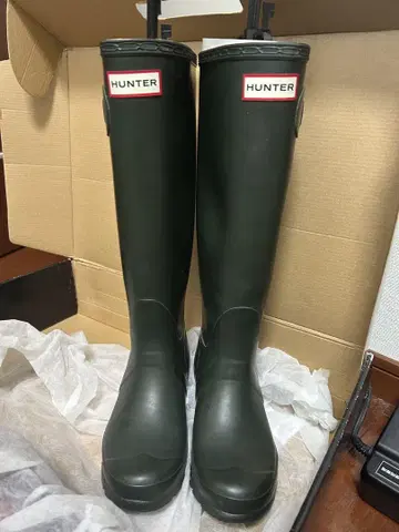 Hunter 레인부츠 장화