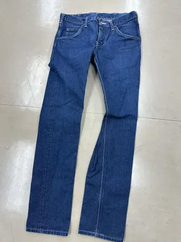 Lee 다크 블루 스트레이트 데님