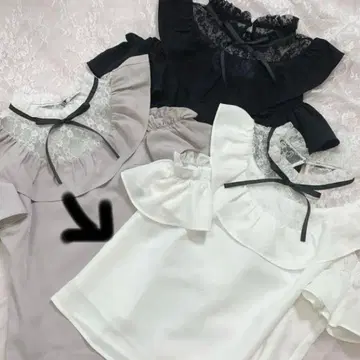 에블린 어깨가 파인 블라우스