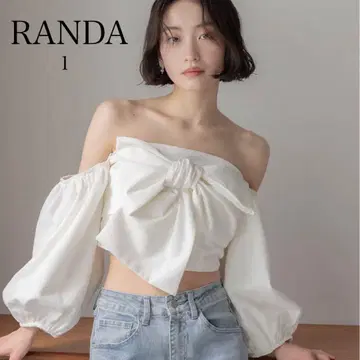RANDA Balletcore Collection 빅 리본 탑