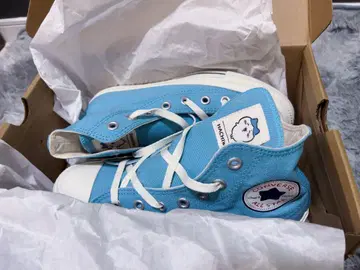 CONVERSE 치이카와 (먼작귀) 하치와레 하이컷 스니커즈 스카이블루