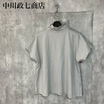 새상품 나카가와 마사시치 상점 강선 면 하이넥 풀오버