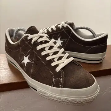 레어 새상품급 CONVERSE ONE STAR J SUEDE 브라운