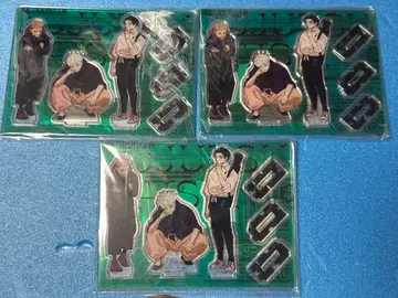 점프 GIGA 주술회전 아크릴 스탠드 PVC 케이스 호조 오토코 고죠