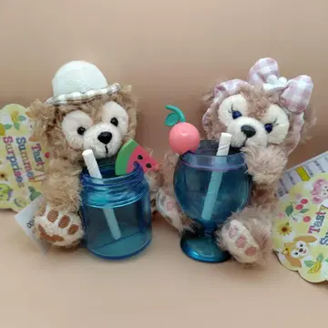 테이스티 썸머 서프라이즈 더피 & 셰리 메이 봉제 인형 참