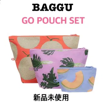 BAGGU GO POUCH SET 파우치 미사용 새상품