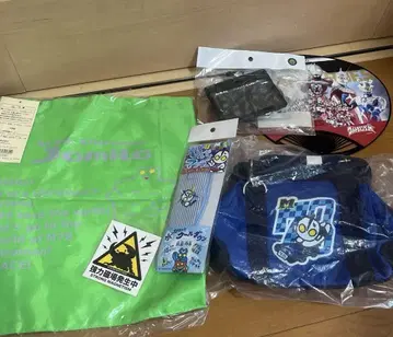 울트라맨 세트 묶음 판매 백 패스 케이스 부채 씰