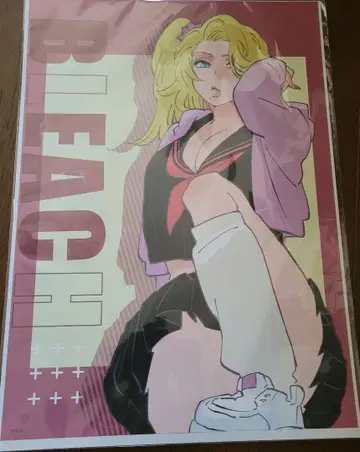 BLEACH WORLD 미니게임 B상 A3 포스터 란기쿠