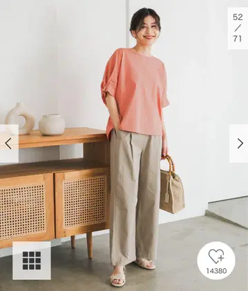 URBAN RESEARCH DOORS 반팔 상의 M 핑크