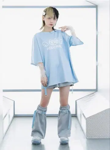 ACDC RAG 파스텔 블루 셋업