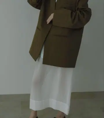 digne sheer skirt 디뉴 시어 스커트