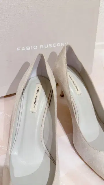 FABIO RUSCONI 베이지 펌프스 37