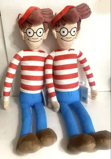 월리를 찾아라. 메가 점보 봉제 인형