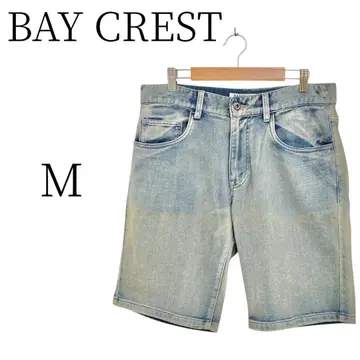 BAY CREST M 라이트 블루 데님 숏 팬츠