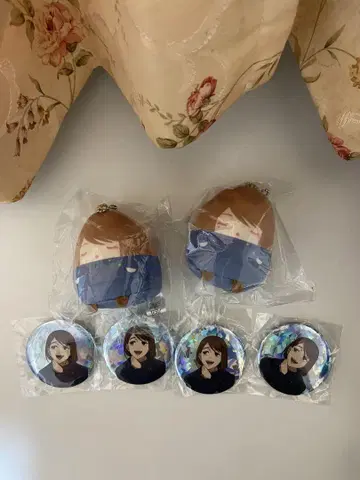 주술회전 이에이리 쇼코 샤이니 캔 배지 후와코로