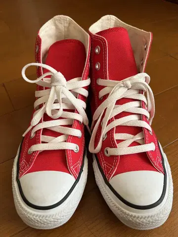 CONVERSE CANVAS ALL STAR HI 레드