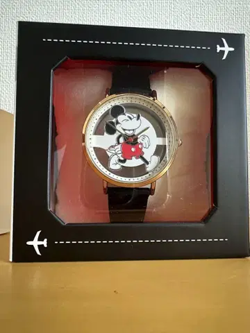 미키 마우스 90주년 JAL 오리지널 손목시계