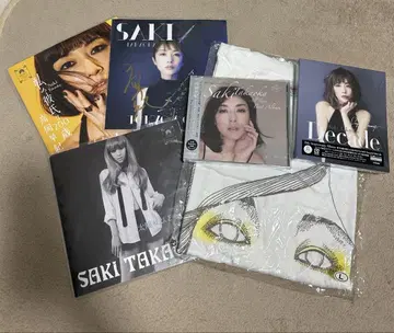 타카오카 사키 굿즈 티셔츠, CD, 레코드